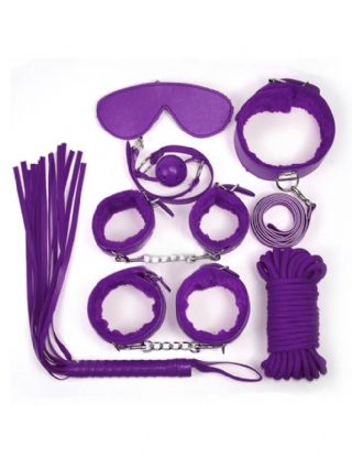 Purple Leather Bondage Adult Sexy Toys Sm Sexy Product