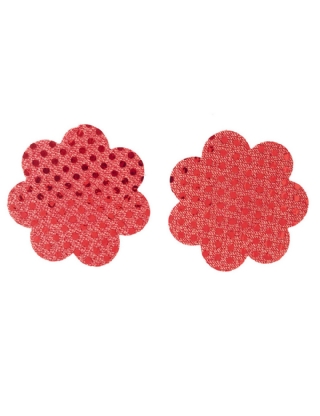 Red Flower Sequin Nipple Cover