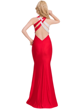 Classic Crisscross Dream Evening Gown